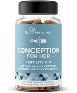 eu Conception For Her, Fertility Aid &amp; Multi, 60 Vegetarian Capsules - $331.80 MXN