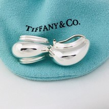 Tiffany &amp; Co Shell Dome Vendome Earrings Paloma Picasso in Sterling Silver - £282.50 GBP