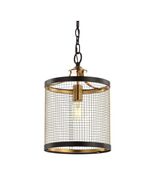 JONATHAN Y Elena 10&quot; Modern/Farmhouse-Gold (JYL9530A Lantern Metal LED P... - $1,450.86 MXN