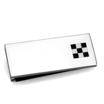 TK2084 - High polished (no plating) Stainless Steel Money clip with No S... - $33.99