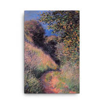Claude Monet Path at Pourville, 1882 Canvas Print - £78.84 GBP+