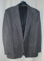 Farah Herringbone Mens Jacket Blazer Sport Coat 42R - £18.87 GBP