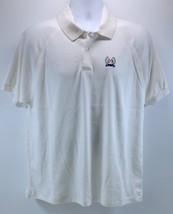 MA) Vintage Men&#39;s Monogram Golf Crest White Short Sleeve Polo Shirt &#39;C&#39; ... - £6.19 GBP