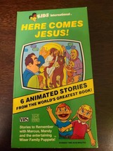 Here Comes Jesus! VHS VCR Video Tape Movie Used 6 Animated Stories - £4.02 GBP