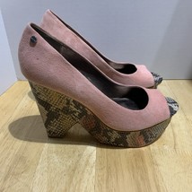 Calvin klein kainen Women Heels mink suede Size 9 - $22.58
