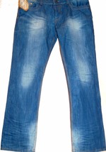 Dinamit Blue Denim Cotton Men&#39;s Jeans Size 40 Italy NEW - £55.20 GBP