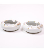 SET Of TWO ARITA Fukagawa Ashtray Personal Size Ashtray Hand Painted Jap... - £7.79 GBP