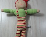 Under the Nile green red hat striped overalls organic cotton cloth baby ... - $20.78