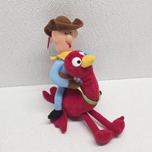 1999 Stuffins Misfit Cowboy Riding Ostrich Island of Misfit Toys Plush R... - $271.64 MXN