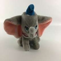 Vintage Disney Parks Dumbo 8&quot; Plush Stuffed Animal Flying Elephant Toy 1... - £14.17 GBP