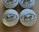 Used 4PCS Silver Wheel Center Caps  52960-3S110 for Hyundai - $22.43