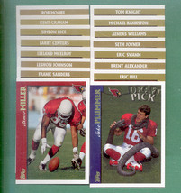 1997 Topps Arizona Cardinals Football Team Set  - £3.92 GBP