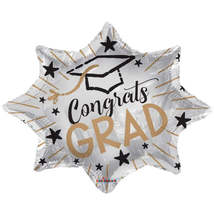 28&quot; Yay! Congrats Grad! Mylar Balloon - £8.19 GBP