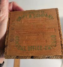 Swift's Brookfield Yellow American Cheese Vintage Box image 5
