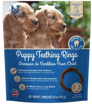 N-Bone Puppy Teething Rings Peanut Butter Flavor - £26.38 GBP
