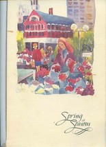 Spring at Seasons Restaurant Menu The Bostonian Hotel Boston Massachuset... - £20.83 GBP