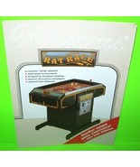 Rat Race Pinball FLYER Original Game Foldout Vintage Promo Artwork Retro - £36.77 GBP