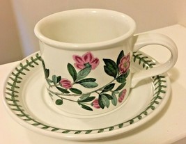 Portmeirion Lepidotum Rhododendron Botanic Garden China Tea Coffee Cup Saucer - £3.98 GBP