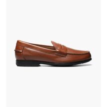 Nunn Bush Drexel Moc Toe Penny Loafer Dress Shoes Cognac 84744-221 image 2