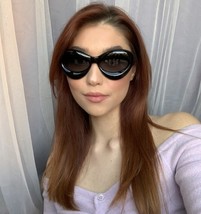 New Fashionista “Maskarade” Elegant Black Geometric Women&#39;s Sunglasses - $12.99