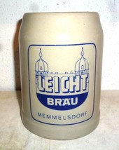Leicht Brau +1999 Memmelsdorf German Beer Stein - $12.50