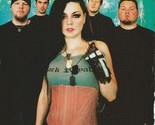 Evanescence Blink 182 teen magazine pinup clipping J-14 rockers pix - $5.00