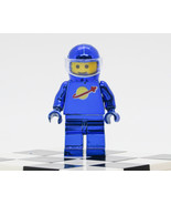 Custom minifigure spaceman astronaut Metallic Blue space series GO1145 - $9.53 CAD