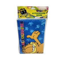 VINTAGE GARFIELD THE CAT BLUE AUTOGRAPH BOOK PAPER PAGES NOS NEW IN PACKAGE - $19.00