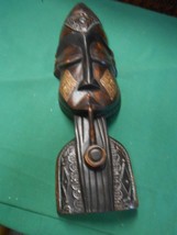 Outstanding Collectible AFRICAN Tribal Wood Wall STATUE-SCULPTURE - $32.26