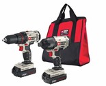 PORTER-CABLE 20V MAX* Cordless Drill Combo Kit and Impact Driver, 2-Tool... - $223.81