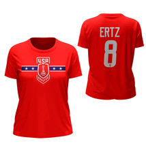 Julie Ertz US Soccer Team FIFA World Cup Women&#39;s Red T-Shirt - $29.99+