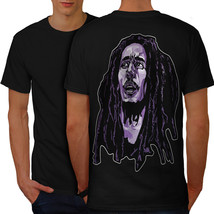 Face Celebrity Bob Marley Shirt Legend idol Men T-shirt Back - £9.83 GBP