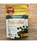 Spirulina Natural Super Greens Supplements 1000 Tablets 83 Servings NEW - £33.81 GBP