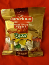 3 Pack Cedrinca Caramelle Ripiene Alla Crema ZAZA/ Cream Filled Hard Candy - £25.32 GBP