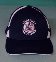Cleveland Indians Swinging Chief Wahoo Embroidered Novelty Ball Cap Hat New - £23.58 GBP