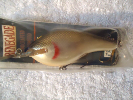 &quot; NIP &quot; Renegade Handcrafted Hardwood Crankbait Fishing Lure &quot; GREAT ITEM &quot; - £15.46 GBP