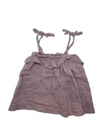 Angel Dear Girls Ruffled Pink Top With Adjustable Straps Size 18-24M NWT - $23.91 CAD