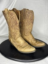 Justin Boots Women’s 9 B #L2561 McKayla Brown Leather Western Cowboy Cow... - €52,61 EUR