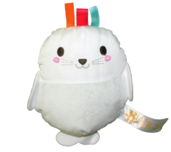 Bright Starts Baby Seal Crinkle Toy 7" Plush Stuffed Animal Sensory Toy Y1807 - $10.80