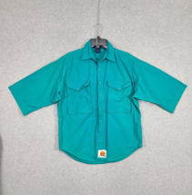 Columbia Bonefish Flats Men&#39;s Button Up Shirt Radial Sleeve Medium Fishing - $17.86