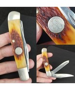 Schrade Walden USA pocket knife &quot;Everlastingly Sharp&quot; trapper GENUINE BO... - €86,03 EUR