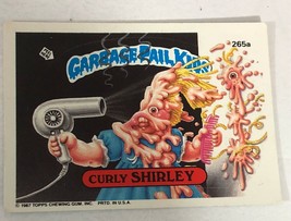 Curly Shirley Garbage Pail Kids Trading Card 1986 GPK Sticker - $2.48