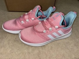 adidas Big Kids Cloudfoam Pure 2.0 Running Shoe Pink GY4495 Size  4 US - £22.06 GBP