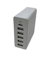 Insignia 6 Port USB 58W Power Adapter Wall Charger 5V Samsung Apple Phon... - $19.76