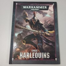 Warhammer 40K Harlequins Codex  Games Workshop Hardcover 2018 - $19.95