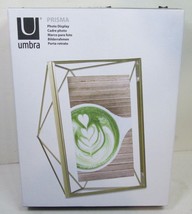 Umbra Prisma Photo Display Frame - Gold Tone -  5&quot; x 7&quot; - New - £19.27 GBP