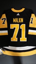 Evgeni Malkin Autographed Pittsburgh Penguins Adidas Authentic Jersey (T... - £308.13 GBP