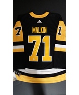 Evgeni Malkin Autographed Pittsburgh Penguins Adidas Authentic Jersey (T... - £311.69 GBP