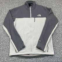 The North Face Jacket Men Large Gray Full Zip Long Sleeve Adult Outdoor L - €23,56 EUR