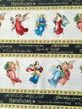 ANGELS  SONG - Premium Cotton fabric from Wilmington Prints - 1/2 yd - £3.78 GBP